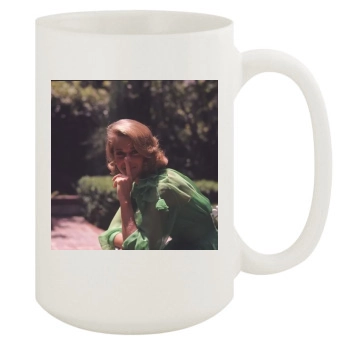 Jane Fonda 15oz White Mug