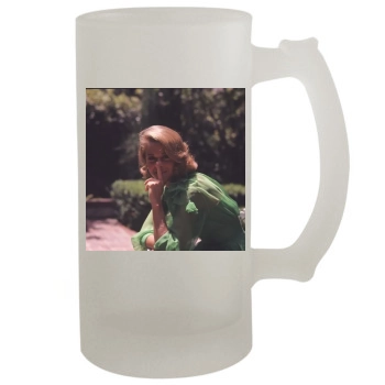 Jane Fonda 16oz Frosted Beer Stein