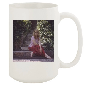 Jane Fonda 15oz White Mug