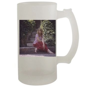 Jane Fonda 16oz Frosted Beer Stein