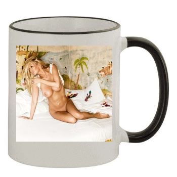 Jenna Jameson 11oz Colored Rim & Handle Mug