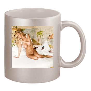 Jenna Jameson 11oz Metallic Silver Mug