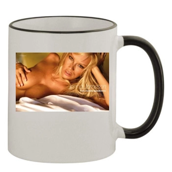 Jenna Jameson 11oz Colored Rim & Handle Mug