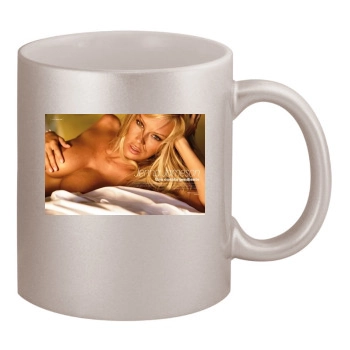 Jenna Jameson 11oz Metallic Silver Mug