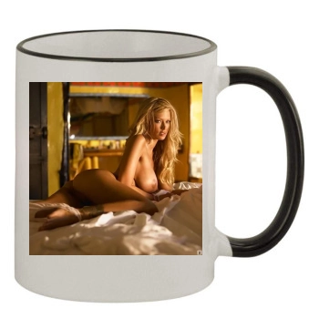 Jenna Jameson 11oz Colored Rim & Handle Mug