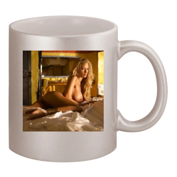 Jenna Jameson 11oz Metallic Silver Mug