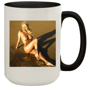 Jenna Jameson 15oz Colored Inner & Handle Mug