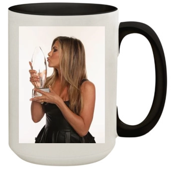 Jennifer Aniston 15oz Colored Inner & Handle Mug