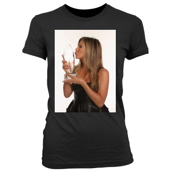 Jennifer Aniston Women's Junior Cut Crewneck T-Shirt