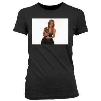 Jennifer Aniston Women's Junior Cut Crewneck T-Shirt