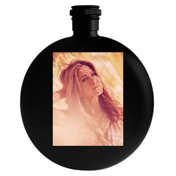 Jennifer Aniston Round Flask