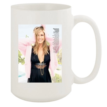 Jennifer Aniston 15oz White Mug