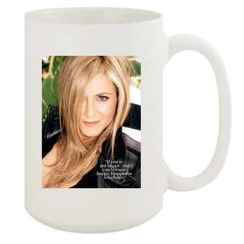 Jennifer Aniston 15oz White Mug