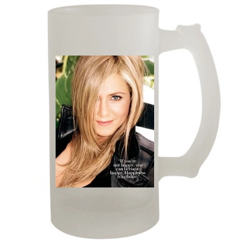 Jennifer Aniston 16oz Frosted Beer Stein