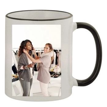 Jennifer Lopez 11oz Colored Rim & Handle Mug