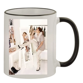 Jennifer Lopez 11oz Colored Rim & Handle Mug