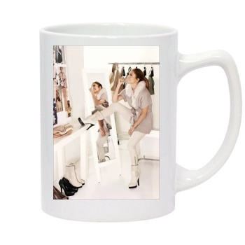 Jennifer Lopez 14oz White Statesman Mug