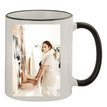 Jennifer Lopez 11oz Colored Rim & Handle Mug