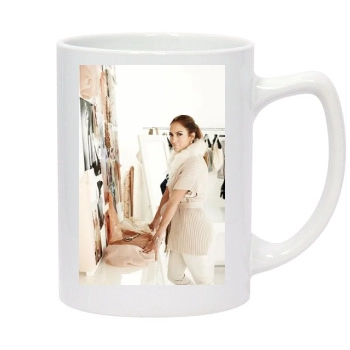 Jennifer Lopez 14oz White Statesman Mug