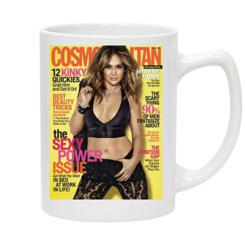 Jennifer Lopez 14oz White Statesman Mug