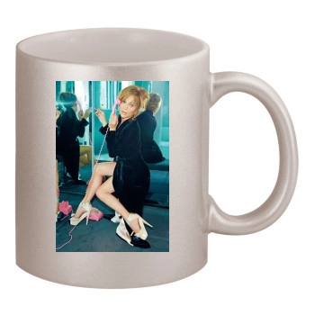 Jennifer Lopez 11oz Metallic Silver Mug