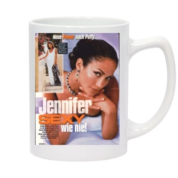 Jennifer Lopez 14oz White Statesman Mug