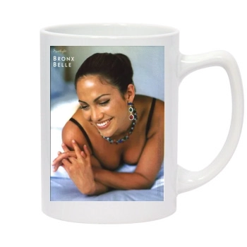 Jennifer Lopez 14oz White Statesman Mug