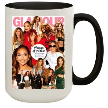 Jennifer Lopez 15oz Colored Inner & Handle Mug