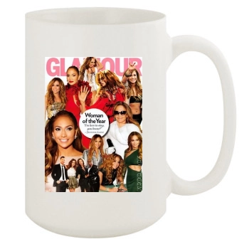 Jennifer Lopez 15oz White Mug