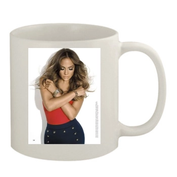 Jennifer Lopez 11oz White Mug