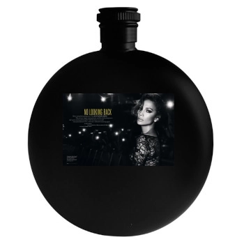 Jennifer Lopez Round Flask