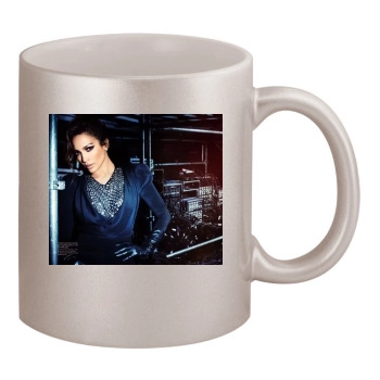 Jennifer Lopez 11oz Metallic Silver Mug