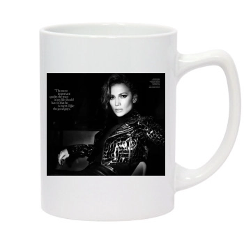 Jennifer Lopez 14oz White Statesman Mug