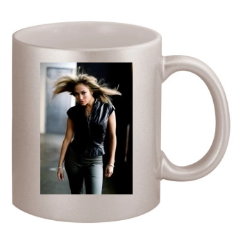 Jennifer Lopez 11oz Metallic Silver Mug