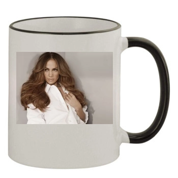 Jennifer Lopez 11oz Colored Rim & Handle Mug