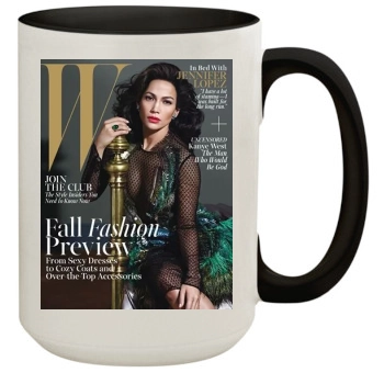 Jennifer Lopez 15oz Colored Inner & Handle Mug