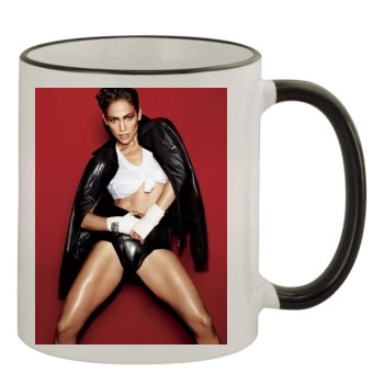 Jennifer Lopez 11oz Colored Rim & Handle Mug