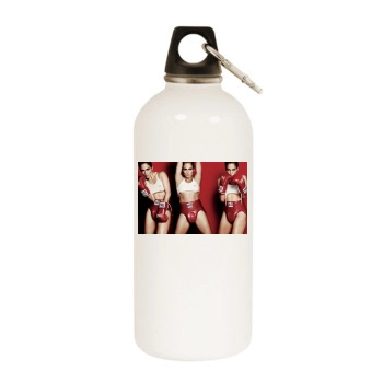 Jennifer Lopez White Water Bottle With Carabiner