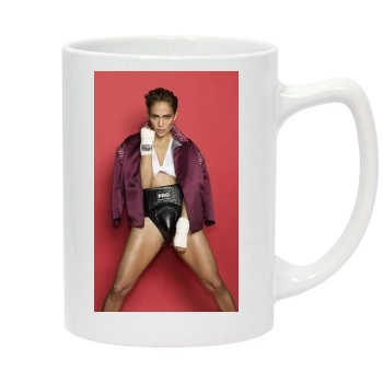 Jennifer Lopez 14oz White Statesman Mug