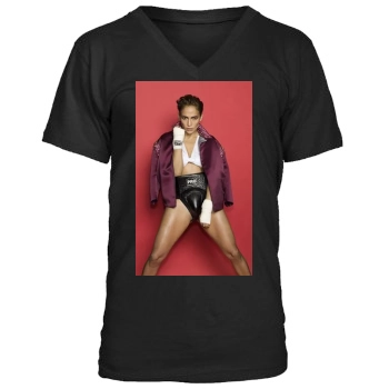 Jennifer Lopez Men's V-Neck T-Shirt