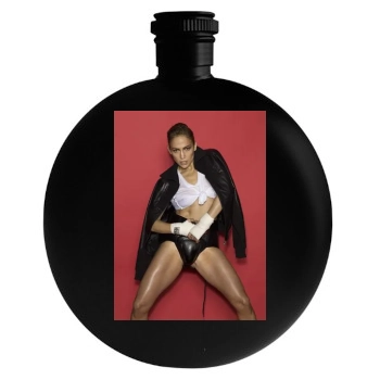 Jennifer Lopez Round Flask