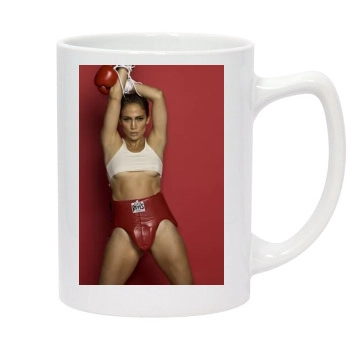 Jennifer Lopez 14oz White Statesman Mug