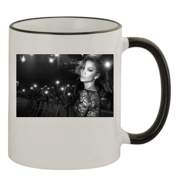 Jennifer Lopez 11oz Colored Rim & Handle Mug