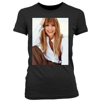 Jennifer Lopez Women's Junior Cut Crewneck T-Shirt