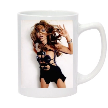 Jennifer Lopez 14oz White Statesman Mug