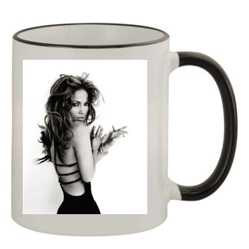 Jennifer Lopez 11oz Colored Rim & Handle Mug