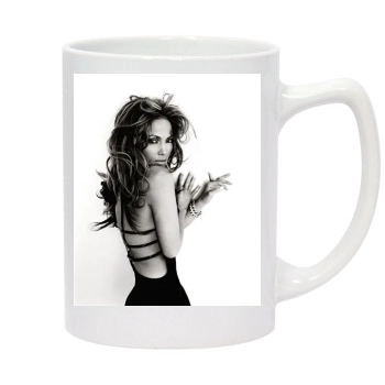 Jennifer Lopez 14oz White Statesman Mug