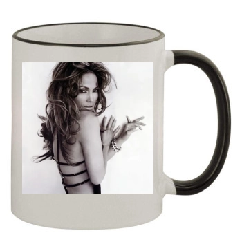 Jennifer Lopez 11oz Colored Rim & Handle Mug