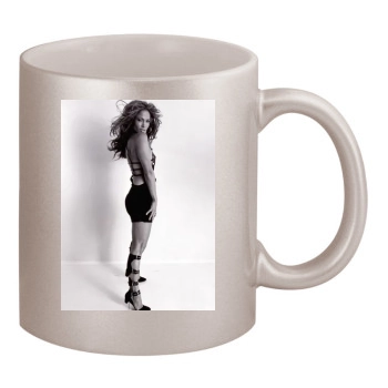 Jennifer Lopez 11oz Metallic Silver Mug