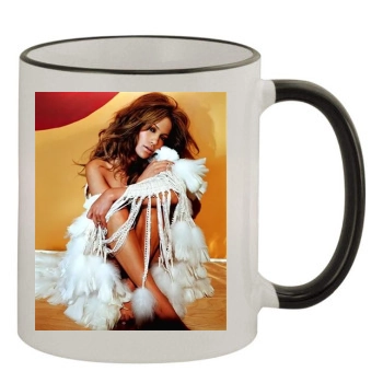 Jennifer Lopez 11oz Colored Rim & Handle Mug